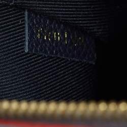 Pre Owned Louis Vuitton Marine Rouge Monogram Empreinte Leather Sully PM Bag