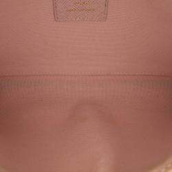 Pre Owned Louis Vuitton White Damier Azur Pochette Felicie