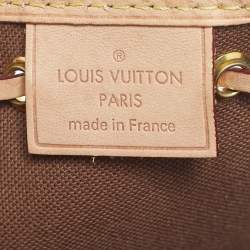 Pre Owned Louis Vuitton Monogram Canvas Nano Noe Bag
