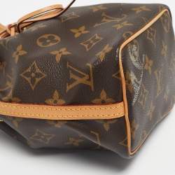 Pre Owned Louis Vuitton Monogram Canvas Nano Noe Bag