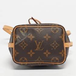 Pre Owned Louis Vuitton Monogram Canvas Nano Noe Bag