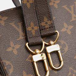 Pre Owned Louis Vuitton Brown Monogram Pochette Metis
