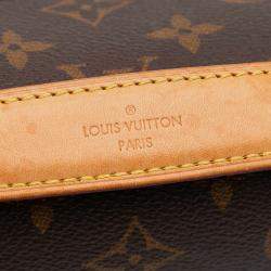 Pre Owned Louis Vuitton Brown Monogram Pochette Metis