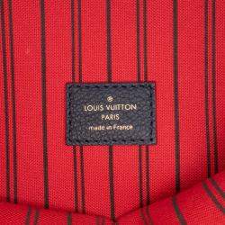 Pre Owned Louis Vuitton Navy Blue Monogram Empreinte Pochette Metis
