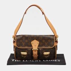 Pre Owned Louis Vuitton Monogram Canvas Hudson PM Bag
