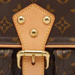 Pre Owned Louis Vuitton Monogram Canvas Hudson PM Bag
