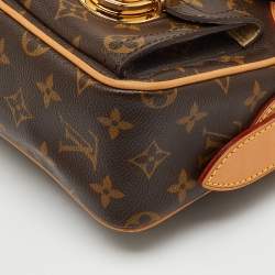 Pre Owned Louis Vuitton Monogram Canvas Hudson PM Bag