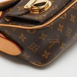 Pre Owned Louis Vuitton Monogram Canvas Hudson PM Bag