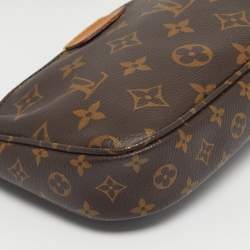 Pre Owned Louis Vuitton Khaki Monogram Canvas Multi Pochette Accessories Bag