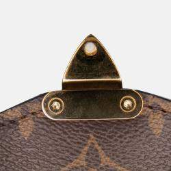 Pre Owned Louis Vuitton Brown Monogram Pochette Metis
