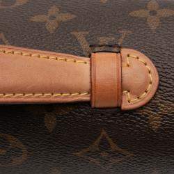Pre Owned Louis Vuitton Brown Monogram Pochette Metis