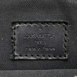 Pre Owned Louis Vuitton Black Damier Graphite Rem Shoulder Bag