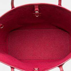 Pre Owned Louis Vuitton Pink Epi Neverfull MM