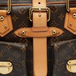 Pre Owned Louis Vuitton Monogram Canvas Manhattan GM Bag