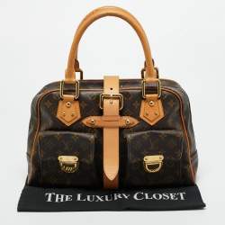 Pre Owned Louis Vuitton Monogram Canvas Manhattan GM Bag