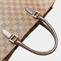 Pre Owned حقيبة لوي فيتون ساك بلات داميه أيبين بني