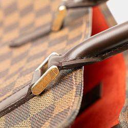 Pre Owned حقيبة لوي فيتون ساك بلات داميه أيبين بني