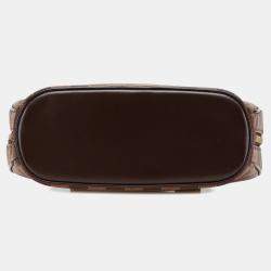 Pre Owned Louis Vuitton Brown Damier Ebene Mini Sarria