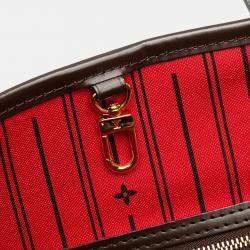 Pre Owned Louis Vuitton Brown Damier Ebene Neverfull PM