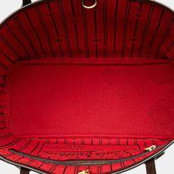 Pre Owned Louis Vuitton Brown Damier Ebene Neverfull PM