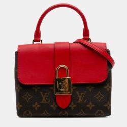 Pre Owned Louis Vuitton Brown Monogram Locky BB Bag