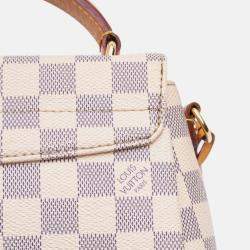 Pre Owned Louis Vuitton White Damier Azur Croisette