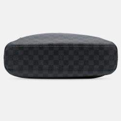 Pre Owned Louis Vuitton Black Damier Graphite Mick MM Bag