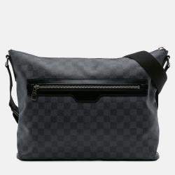 Pre Owned Louis Vuitton Black Damier Graphite Mick MM Bag