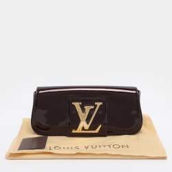 Pre Owned Louis Vuitton Amarante Vernis Sobe Clutch