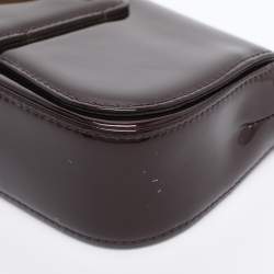 Pre Owned Louis Vuitton Amarante Vernis Sobe Clutch