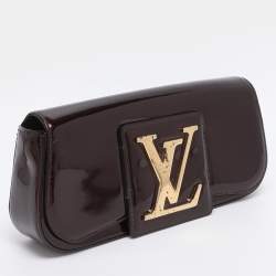 Pre Owned Louis Vuitton Amarante Vernis Sobe Clutch