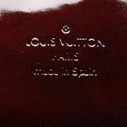 Pre Owned Louis Vuitton Amarante Vernis Sobe Clutch