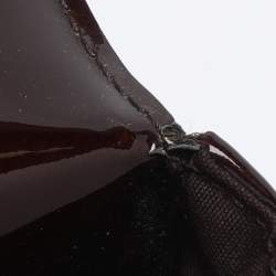 Pre Owned Louis Vuitton Amarante Vernis Sobe Clutch