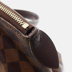 Pre Owned Louis Vuitton Verona Pm Shoulder Bag N41117 Damier Canvas Leather Ebene Used Lv