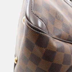 Pre Owned Louis Vuitton Verona Pm Shoulder Bag N41117 Damier Canvas Leather Ebene Used Lv
