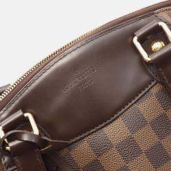 Pre Owned Louis Vuitton Verona Pm Shoulder Bag N41117 Damier Canvas Leather Ebene Used Lv