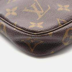 Pre Owned Louis Vuitton Mini Pochette Accessoires Monogram
