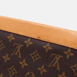 Pre Owned Louis Vuitton Alma Pm Handbag M51130 Monogram Canvas Leather Brown Used Women Lv