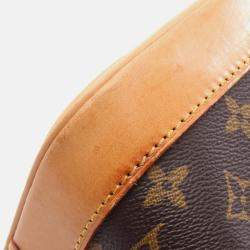 Pre Owned Louis Vuitton Alma Pm Handbag M51130 Monogram Canvas Leather Brown Used Women Lv