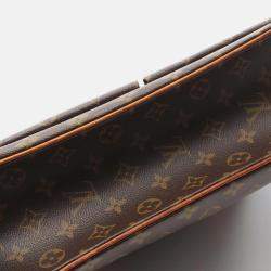 Pre Owned Louis Vuitton Multiple Cite Shoulder Tote Handbag M51162 Monogram Canvas Lv