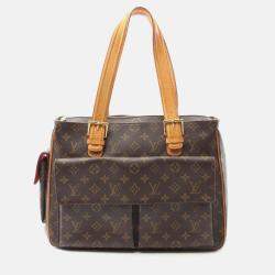 Pre Owned Louis Vuitton Multiple Cite Shoulder Tote Handbag M51162 Monogram Canvas Lv