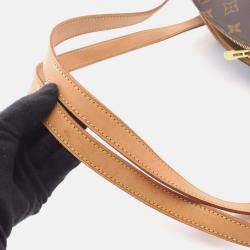Pre Owned Louis Vuitton Ellipse Shopping Shoulder Bag M51128 Monogram Canvas Used Women Lv
