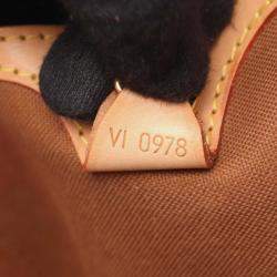 Pre Owned Louis Vuitton Ellipse Shopping Shoulder Bag M51128 Monogram Canvas Used Women Lv