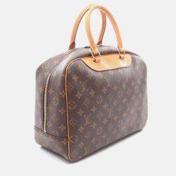 Pre Owned Louis Vuitton Deauville Bowling Vanity Monogram