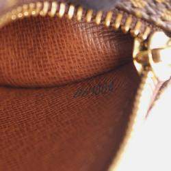 Pre Owned Louis Vuitton Papillon 26 Shoulder Handbag M51386 Monogram Canvas Leather Used