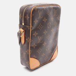 Pre Owned Louis Vuitton Danube Shoulder Crossbody Bag M45266 Monogram Used Women Lv