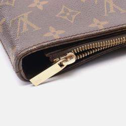 Pre Owned Louis Vuitton Luco Shoulder Tote Bag M51155 Monogram Canvas Leather Used Women