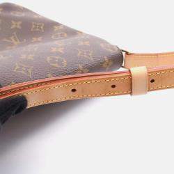 مملوكة مسبقًا حقيبة كتف قصيرة لويس فيتون موسيت سالسا بنقش المونوغرام مستخدمة بني Lv