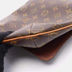 مملوكة مسبقًا حقيبة كتف قصيرة لويس فيتون موسيت سالسا بنقش المونوغرام مستخدمة بني Lv