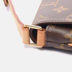 مملوكة مسبقًا حقيبة كتف لوي فيتون مونوغرام كانفاس ميوزيت سال�سا بحزام قصير مستخدمة M51258